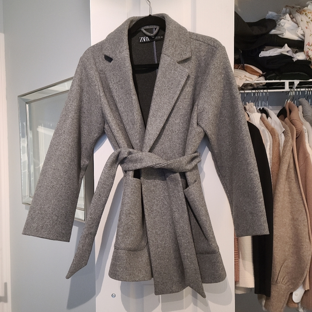 Zara grey light jacket
